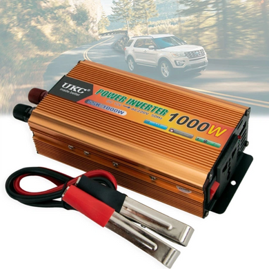 Фото Автомобильный инвертор преобразователь напряжения 12V-220V, 1000W 1973
