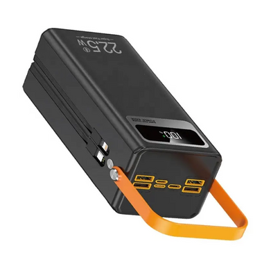 Фото Повербанк WUW TUGII Y105 50000mAh з вбудованими кабелями та LED-дисплеєм TUGII Y105