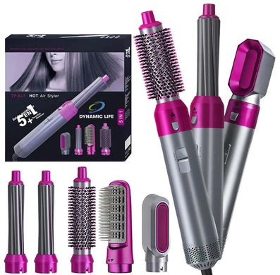 Фото Мультистайлер Hot Air Styler 5в1 для завивки и выпрямления волос Styler