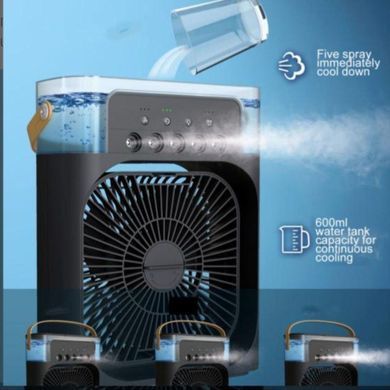 Фото Вентилятор портативний настільний з ароматизатором Air Cooler Fan Cooler black