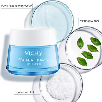 Фото Крем для лица Vichy Aqualia Thermal Riche, 50 мл Aqualia Thermal Riche