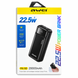 Повербанк 20000 мАч с быстрой зарядкой 22.5W и дисплеем AWEI PA-92 Power Bank