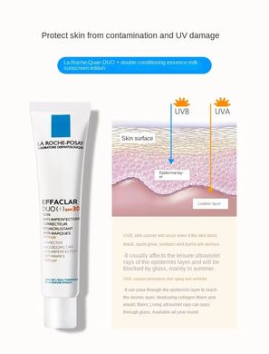 Крем гель для проблемної шкіри La Roche-Posay Effaclar Duo SPF 30 40 мл