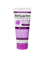 Фото Зволожуючий крем AmLactin Ultra Smoothing Cream Lactic Acid, 140 г Ultra Smoothing Cream Lactic