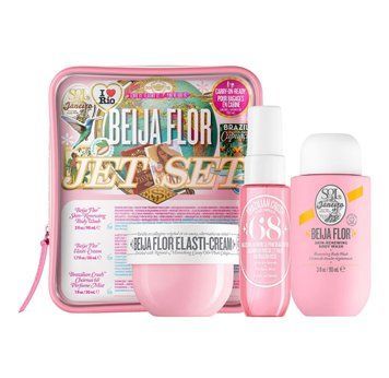 Дорожний набір для тіла Sol de Janeiro Beija Flor Jet Set сумка