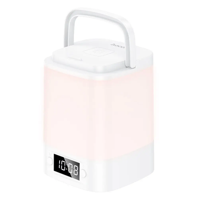 Фото Портативный ночник с часами Hoco HX15 Portable Night Light With Clock HX15