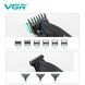 Профессиональный набор для стрижки VGR V-640 S3 Barber Combo 3 в 1 черный