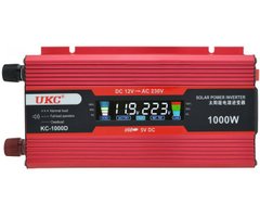 Фото Перетворювач напруги UKC 1000W AC/DC KC-1000D з дисплеєм 100002