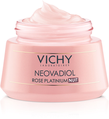 Фото Нічний крем для зрілої шкіри Vichy Neovadiol Rose Platinium Nuit 50 ml Nuit
