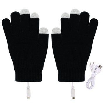 Фото Рукавички зимові з підігрівом USB 5V USB5Vсенсор
