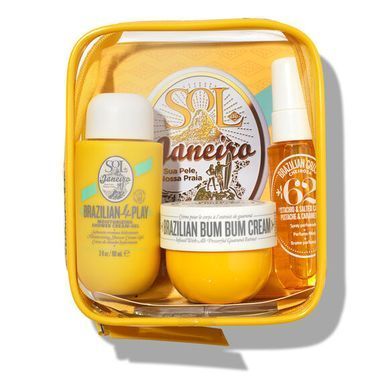 Дорожный набор для тела Sol de Janeiro Bum Bum  Jet Set сумка