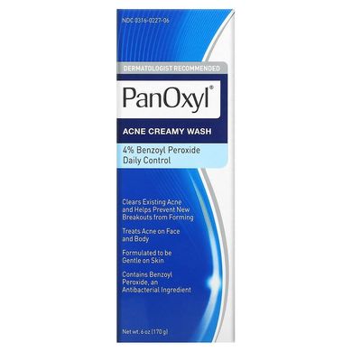 Пінка для вмивання PanOxyl Acne Foaming Wash 4%