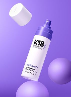 Сухий шампунь K18 AirWash Dry Shampoo 118 ml