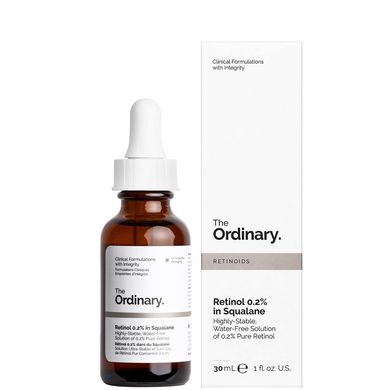 Сировата з ретинолом The Ordinary Retinol 0.2% in Squalane 30ml