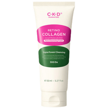 Фото Пінка для вмивання з ретиналем і колагеном &ndash; CKD Retino Collagen Small Molecule 300 Pore Cleansing Foam 150 мл Small Molecule 300