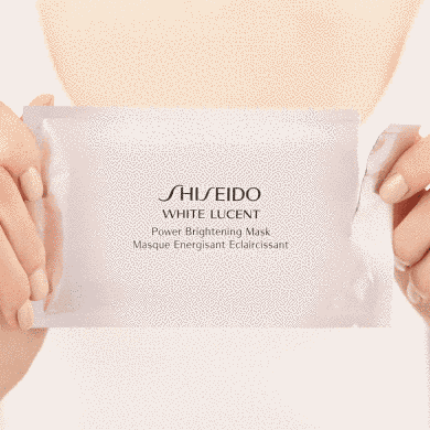 Фото Освітлювальна тканинна маска для обличчя Shiseido White Lucent Power Brightening Mask 6 шт Power Brightening Mask 6 шт