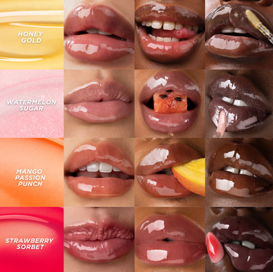 Фото Олія для губ Gisou Honey Infused Lip Oil  Glazed Plum