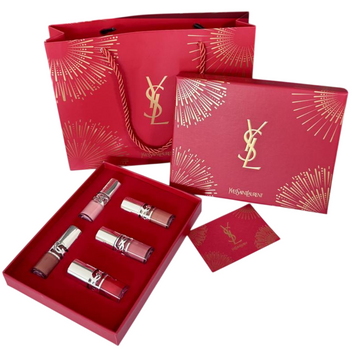 Набор масел-блесков для губ Yves Saint Laurent Loveshine Plumping Lip Oil Gloss 5 шт
