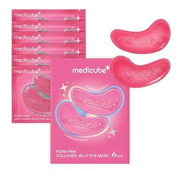 Фото Гідрогелеві патчі для очей з PDRN і колагеном Medicube PDRN Pink Collagen Jelly Eye Mask 6 пар Jelly Eye 6 пар
