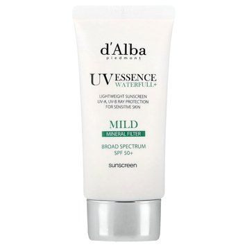 Фото Крем сонцезахисний d'Alba Waterfull Mild Sunscreen SPF 50+PA+++ 50 мл  Mineral Filter