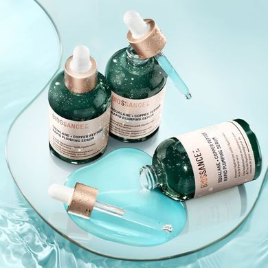 Фото Сироватка для обличчя Biossance Squalane Copper Peptide Rapid Plumping Serum 50 мл Squalane Copper