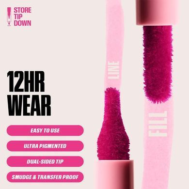 Фото Тинт-контур для губ Huda Beauty Lip Contour Lip Stain Baby Pink