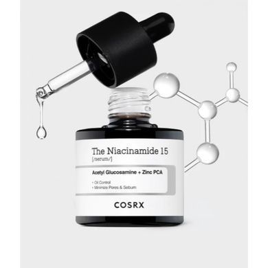 Сироватка для обличчя з ніацинамідом 15% СOSRX The Niacinamide 15 Serum, 20ml
