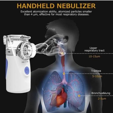 Фото Інгалятор від кашлю небулайзер Меш ультразвуковий Mesh Nebulizer YM-252 252