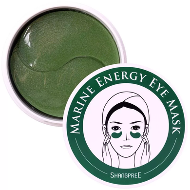 Фото Гідрогелеві патчі для шкіри навколо очей Shangpree Marine Energy Eye Mask 60 шт Shangpree Eye Mask