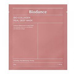 Фото Колагенова гідрогелева маска для глибокого зволоження Biodance Bio Collagen Real Deep Mask Sheet    Deep Mask Red