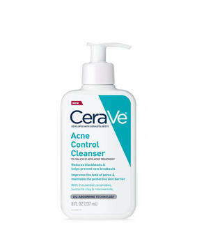 Очищающая гель-пенка для лица CeraVe Acne Control Cleanser, 237 мл