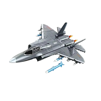 Фото Дитячий конструктор літак SEMBO J-35 Fighter палубний винищувач 621 деталь J-35 Fighter