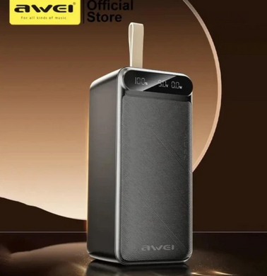 Фото Повербанк Power Bank AWEI PA13 50000 мАгод, УМБ зі швидкою зарядкою 22.5W та дисплеєм PA13