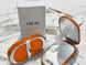 Дзеркало з тримачем для телефону Dior Makeup Mirror with Phone Holder Orange