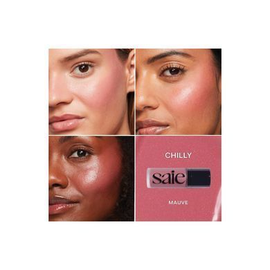 Фото Кремові рум'яна Saie Dew Blush Liquid Cream Blush 12 мл Chilly