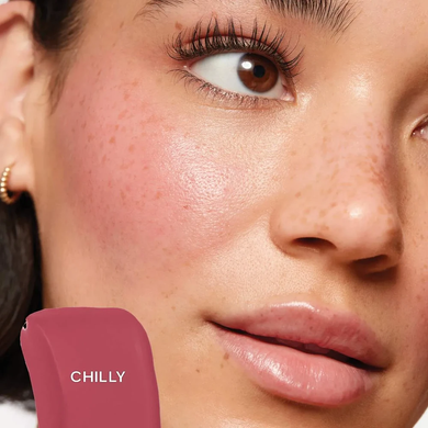 Фото Кремові рум'яна Saie Dew Blush Liquid Cream Blush 12 мл Chilly