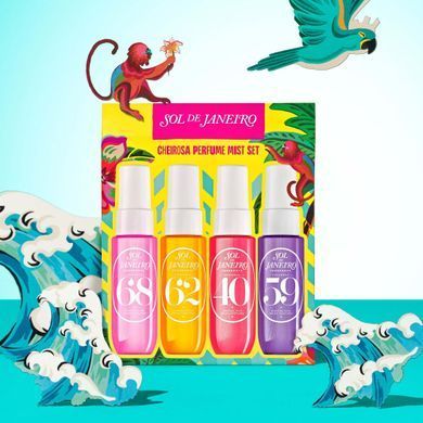 Набор спреев для тела и волос Sol de Janeiro Cheirosa Perfume Mist Set (4х30 мл)