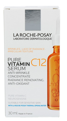Сыворотка против морщин La Roche-Posay Pure Vitamin C12 Anti-Wrinkle Anti-Oxidant Renovating Serum 30 ml