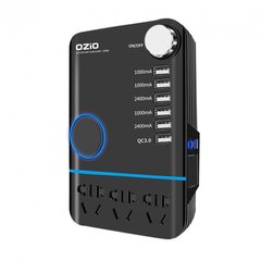 Фото Автомобильный инвертор сетевой фильтр OZiO 12V в 220V 200w 00200