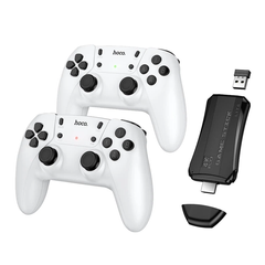 Фото Ігрова приставка Hoco GA31 Game Stick + 2 Wireless Gamepads Set GA31
