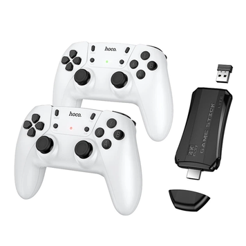 Фото Ігрова приставка Hoco GA31 Game Stick + 2 Wireless Gamepads Set GA31