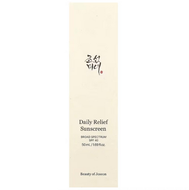 Щоденний сонцезахисний крем Beauty of Joseon Daily Relief Sunscreen, SPF 40, 50 мл