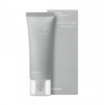 Фото Сонцезахисний крем для обличчя Celimax Dual Barrier Watery Sun Cream SPF50+ PA++++, 40 мл Dual Barrier Watery Sun