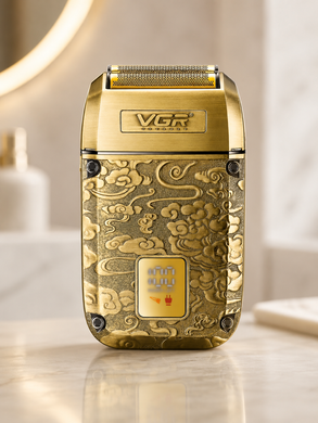 Фото Шейвер VGR V-336 Professional Foil Shaver золотистый с LED-дисплеем V-336 золотистий