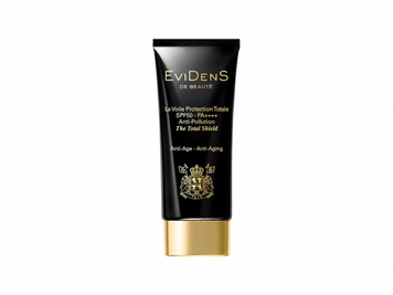 Фото Сонцезахисний крем для обличчя EviDenS de Beaut&eacute; The Total Shield SPF50 PA++++ Anti-Pollution Anti-Aging 50 мл The Total Shield SPF50 PA++++