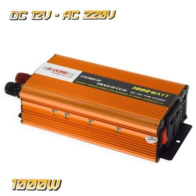 Фото Преобразователь напряжения с 12 вольт на 220 SC-1000VA 5 Core 67890111