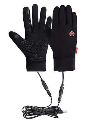 Фото Термоперчатки мужские демисезонные перчатки с подогревом USB Heated Gloves Heated Gloves