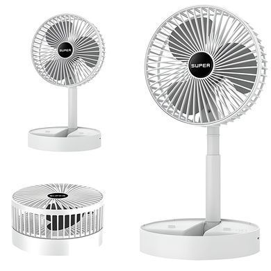 Фото Портативный вентилятор настольный Telescopic Folding Fan Telescopic 1