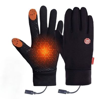 Фото Термоперчатки мужские демисезонные перчатки с подогревом USB Heated Gloves Heated Gloves