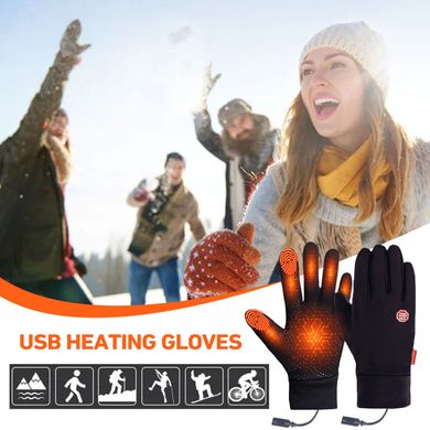 Фото Термоперчатки мужские демисезонные перчатки с подогревом USB Heated Gloves Heated Gloves